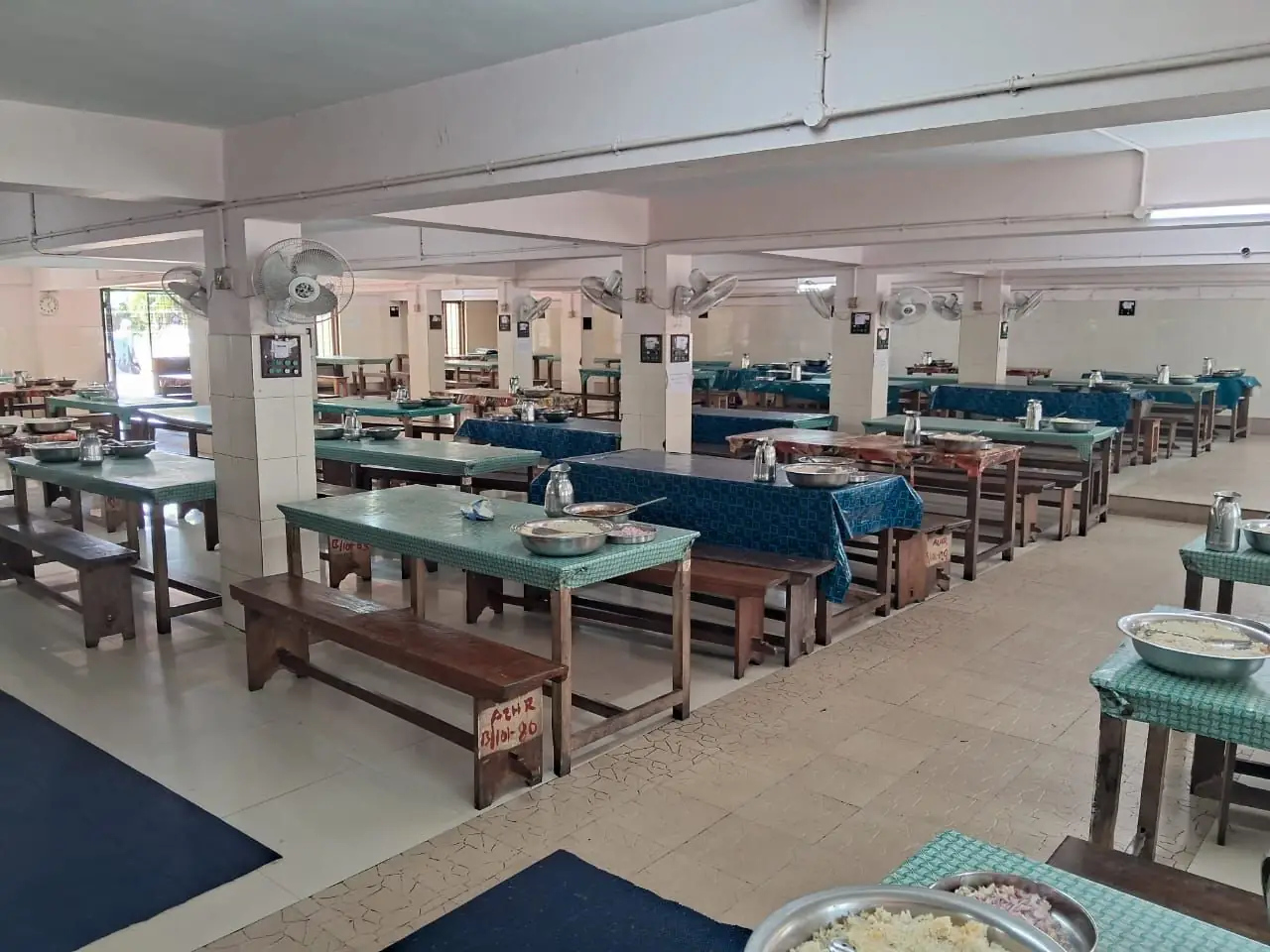 The dining hall